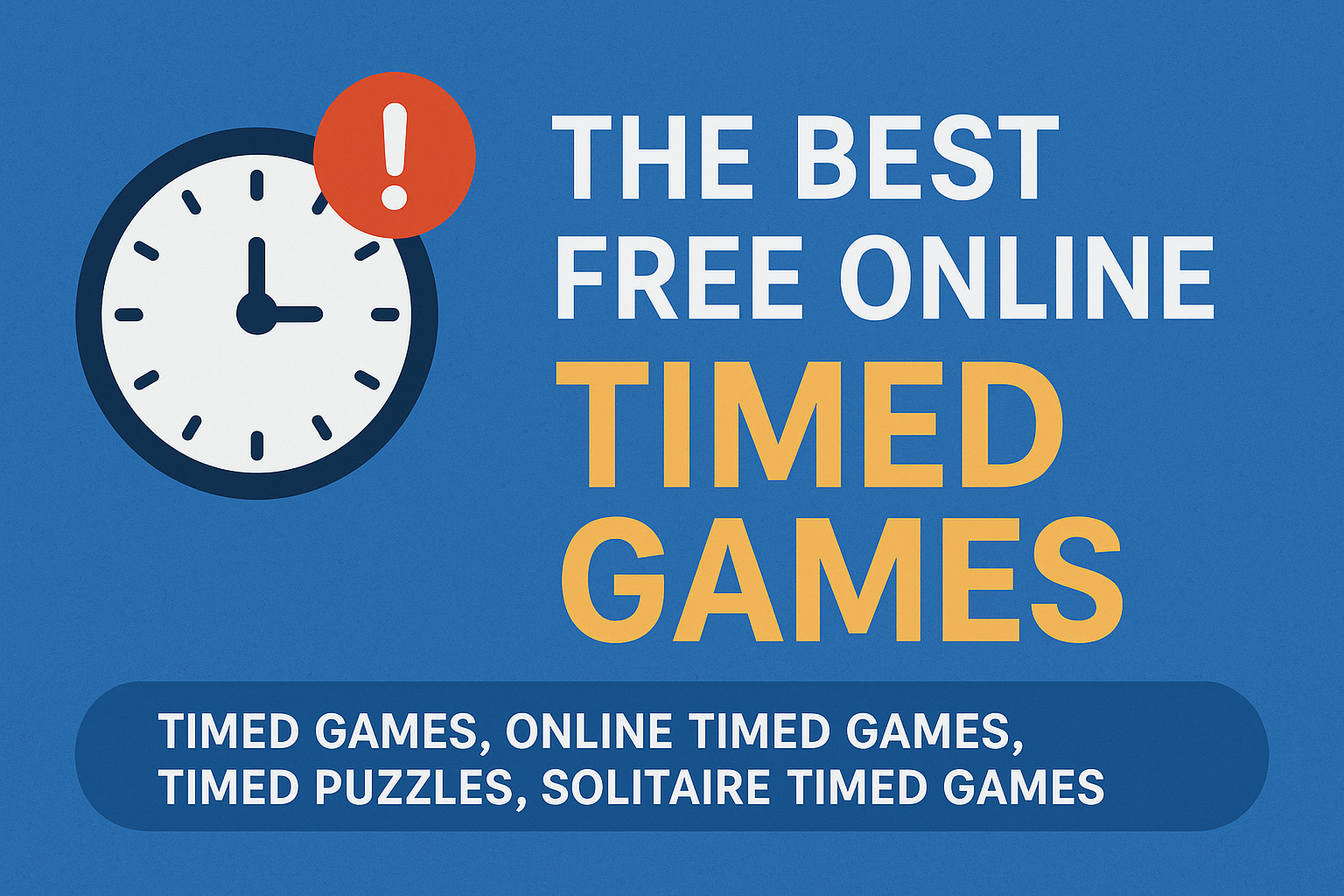 The Best Free Online Timed Games to Play Anytime