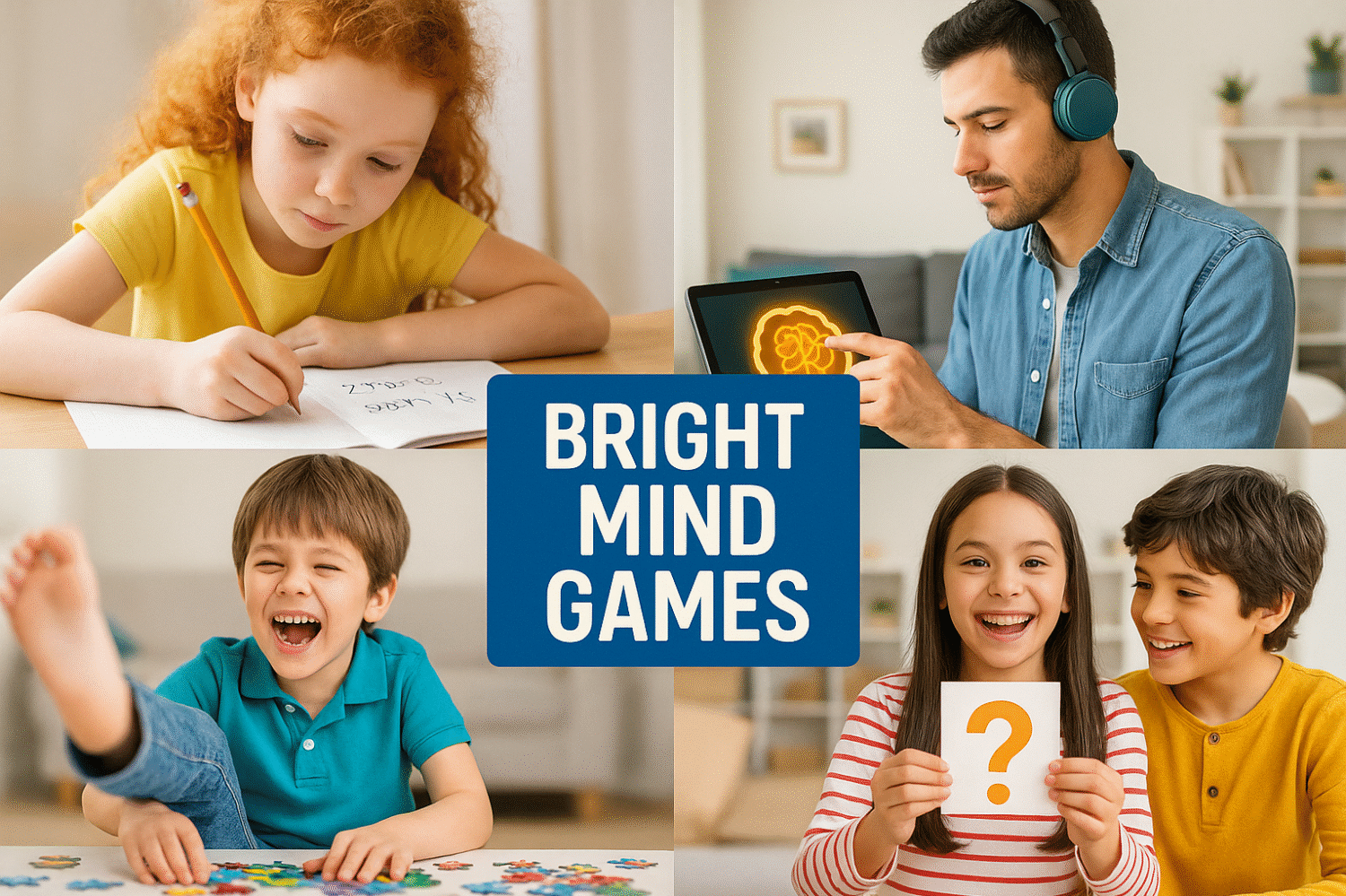 Bright Mind Games – Fun, Relaxation, and Brain Power for Every Generation